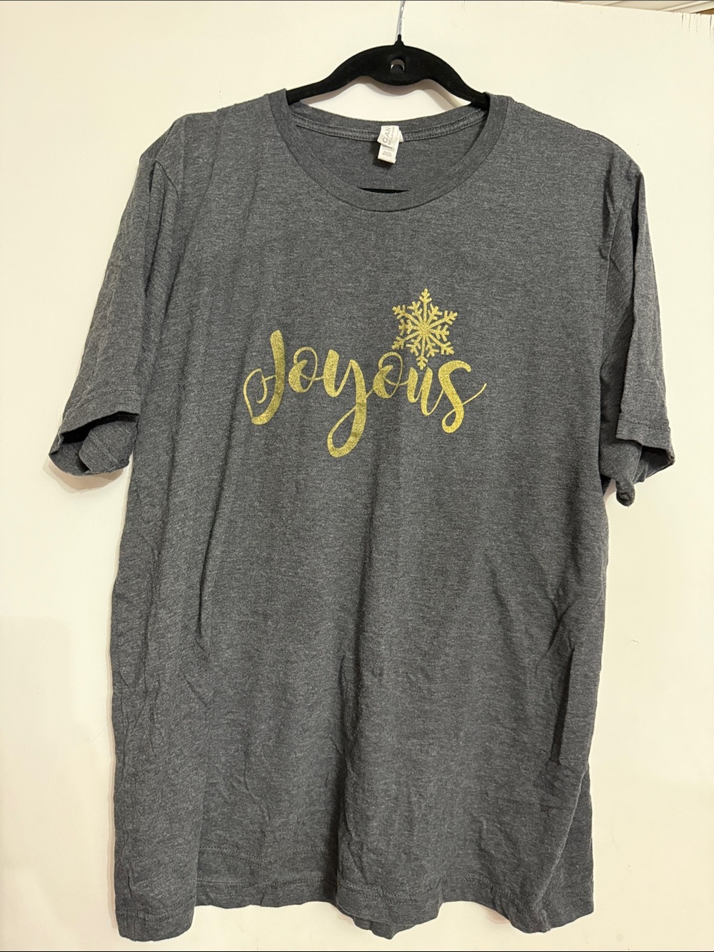 Bella canvas XL joyous graphic Christmas tee shirt